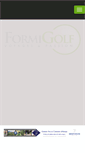 Mobile Screenshot of formigolf.fr
